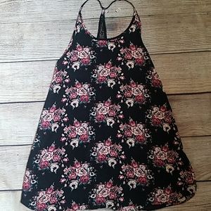Full Tilt Floral Tank M